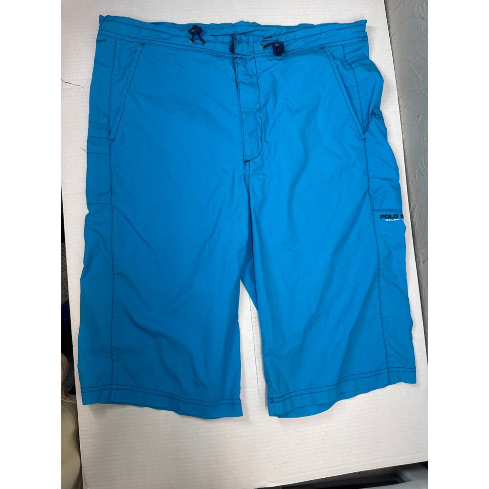 Polo Sport‎ Ralph Lauren Board Shorts 13" Mens Size Large Blue Swim Beach